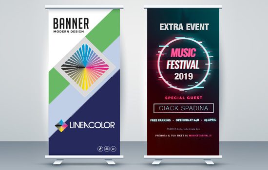 Stampa Espositori e Roll-UP